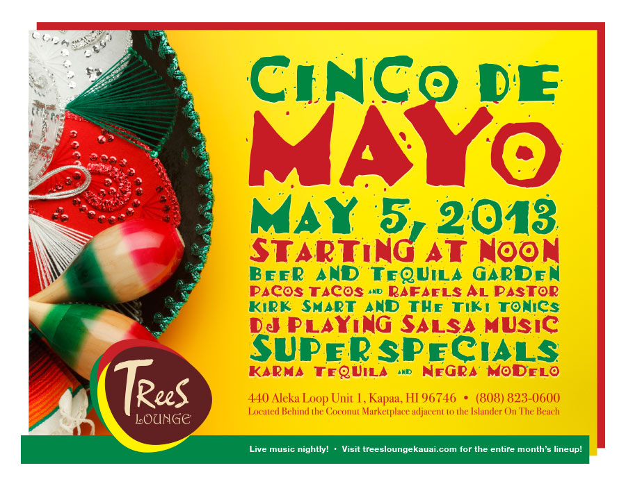 trees lounge cinco de mayo flyer patrick iverson cinco de mayo flyers