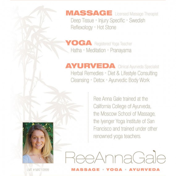 Ree Anna Gale Flyer